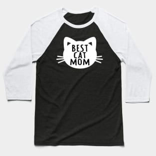 Best Cat Mom Baseball T-Shirt